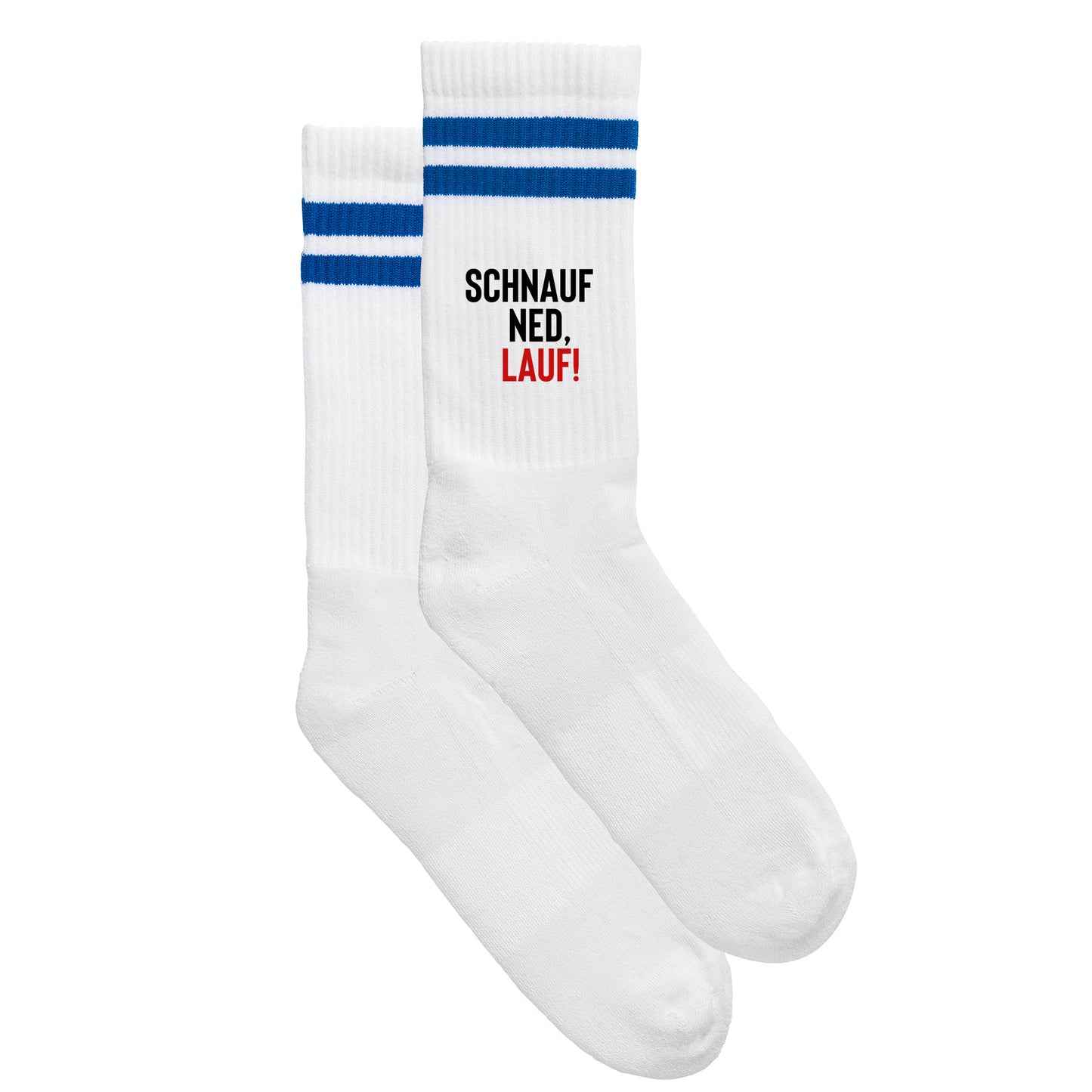 Sportsocken "Schnauf ned, lauf!"