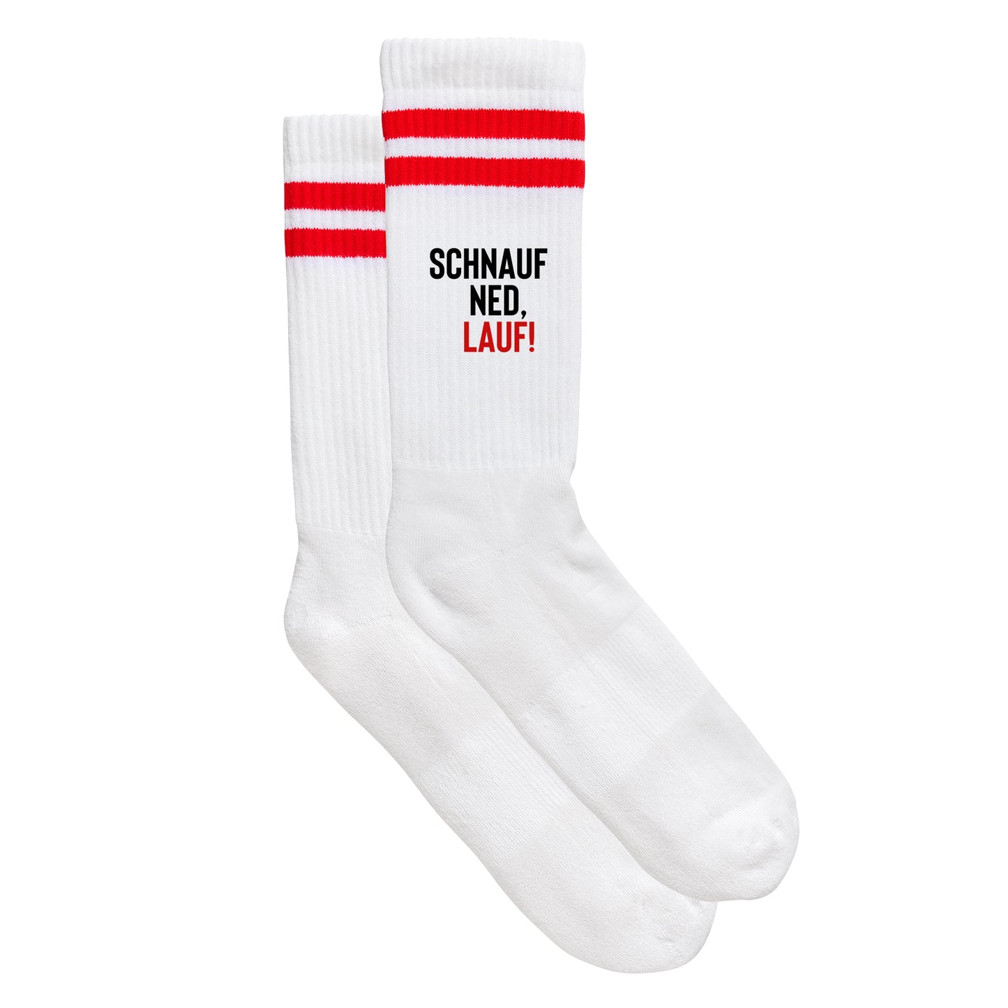 Sportsocken "Schnauf ned, lauf!"