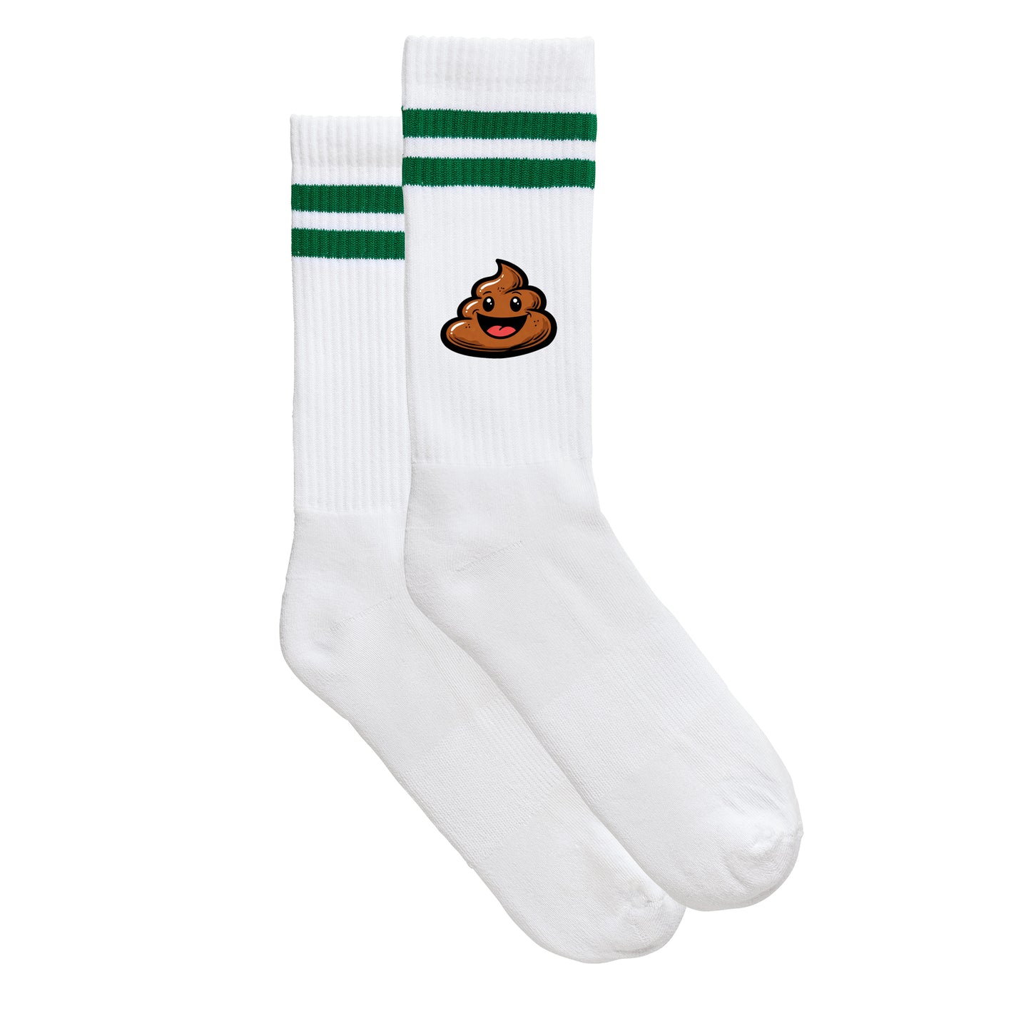 Smiley-Sportsocken "Scheisse"