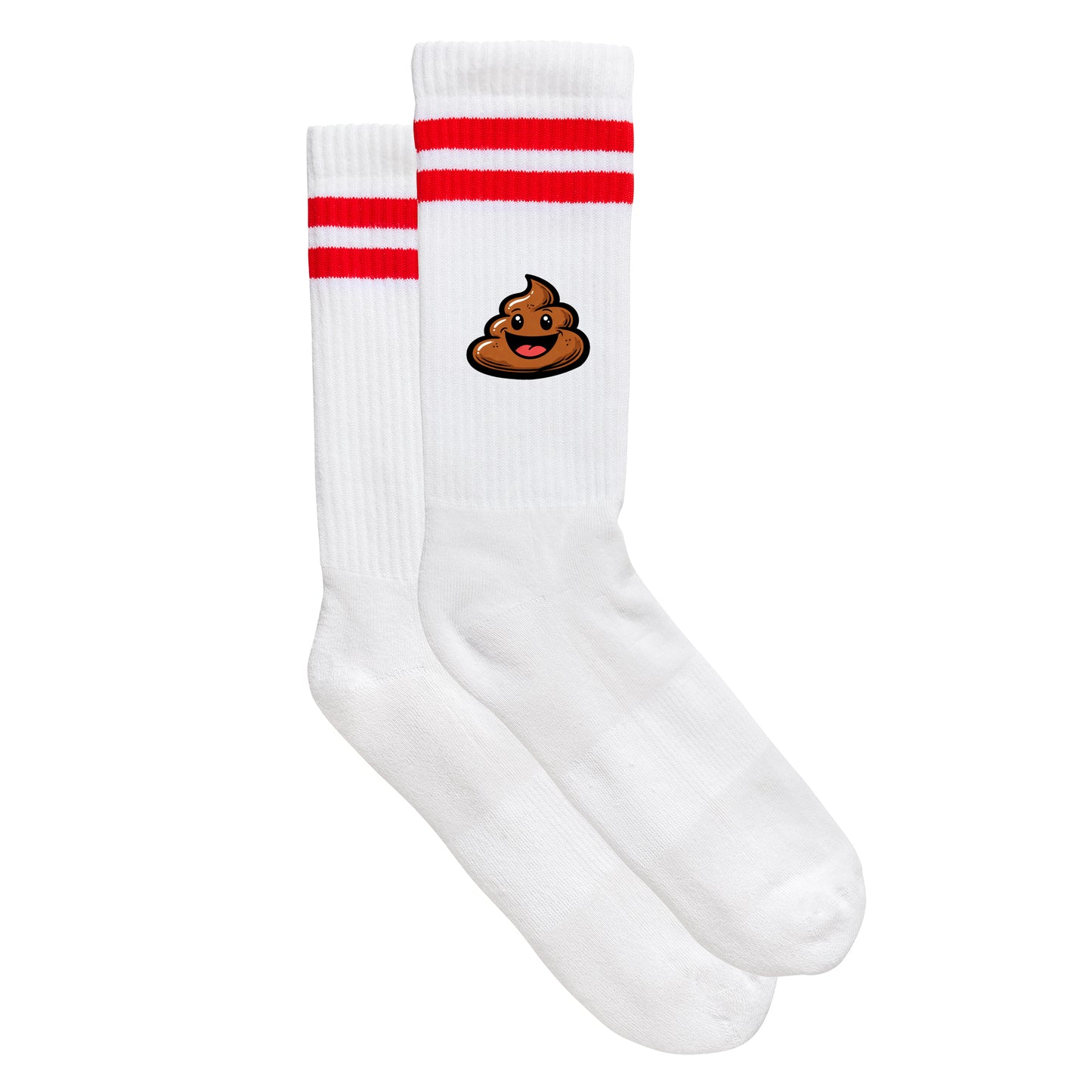 Smiley-Sportsocken "Scheisse"