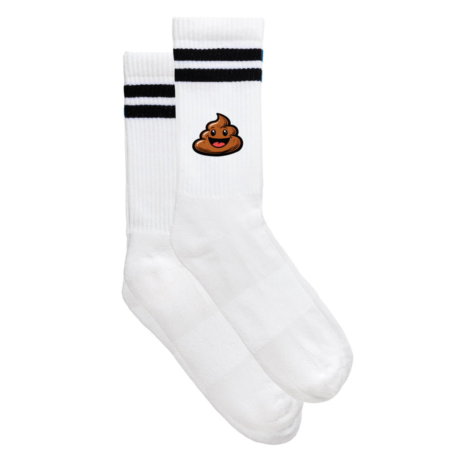 Smiley-Sportsocken "Scheisse"