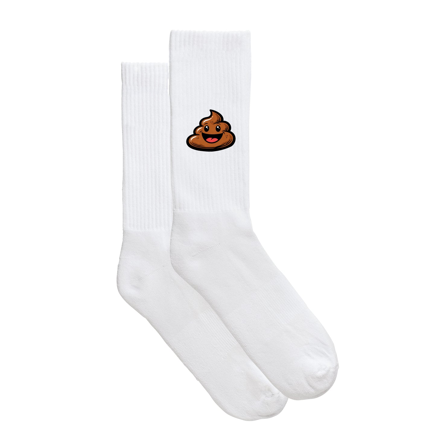Smiley-Sportsocken "Scheisse"
