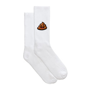 Smiley-Sportsocken "Scheisse"