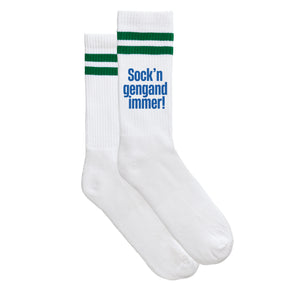 Sportsocken "Sock'n gengand immer!" - meinherzschlag.de