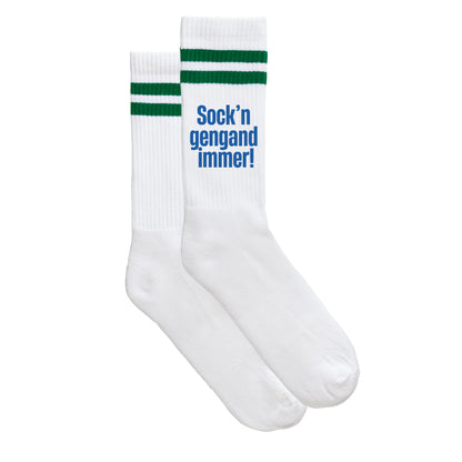 Sportsocken "Sock'n gengand immer!" - meinherzschlag.de