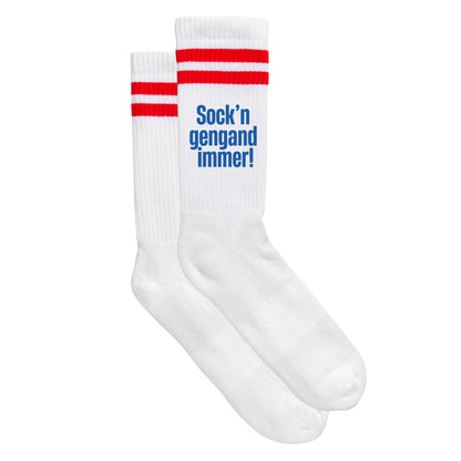 Sportsocken "Sock'n gengand immer!" - meinherzschlag.de