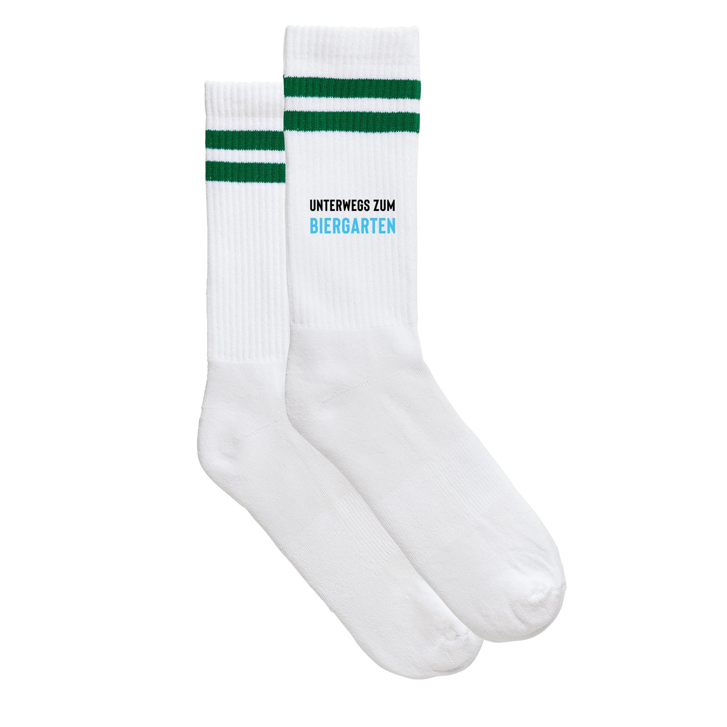 Sportsocken "Unterwegs zum Biergarten"