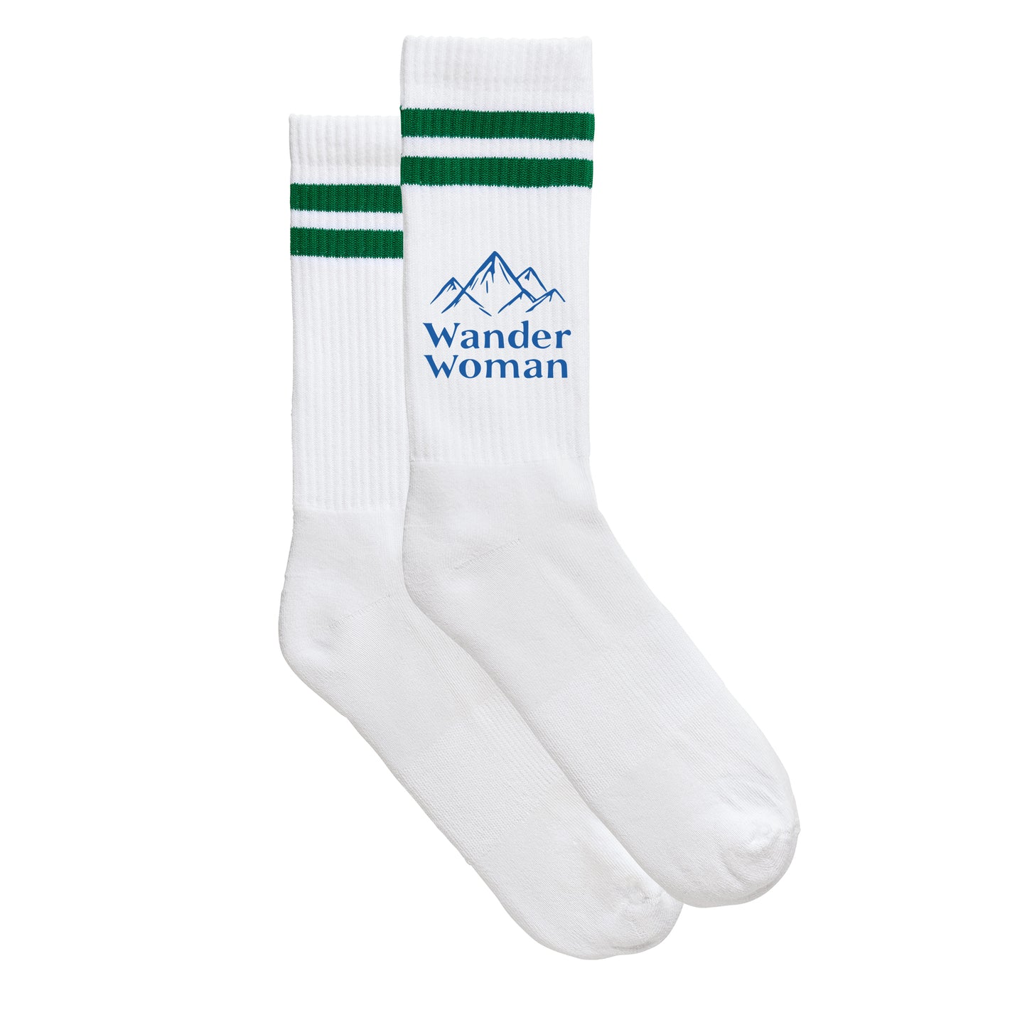 Sportsocken "Wander Woman" - meinherzschlag.de