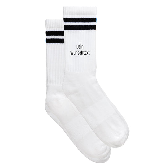 Sportsocken "Wunschtext"