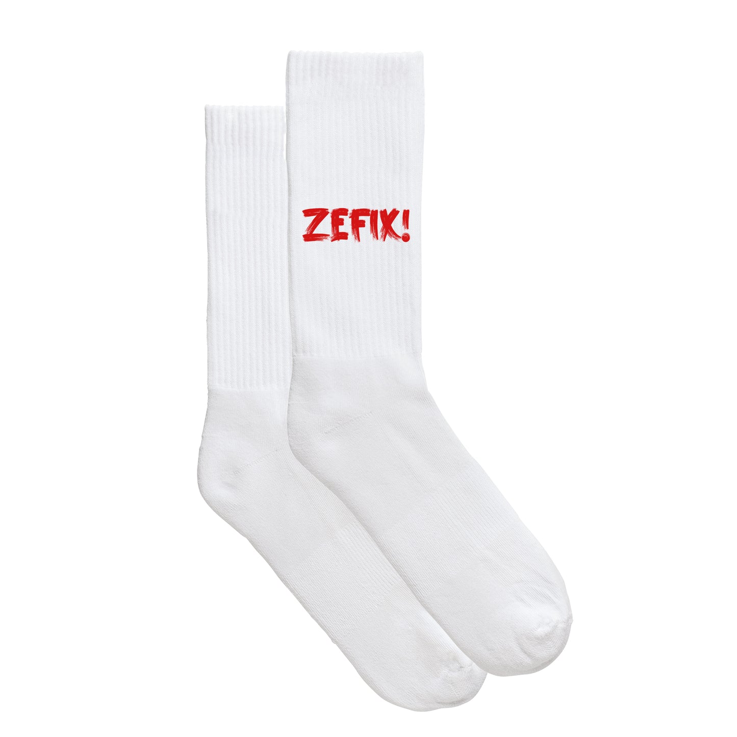 Sportsocken "ZEFIX!" - meinherzschlag.de