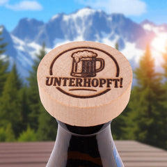 Stopsl "Unterhopft!"