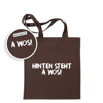 Tasche "A Wos!" - meinherzschlag.de