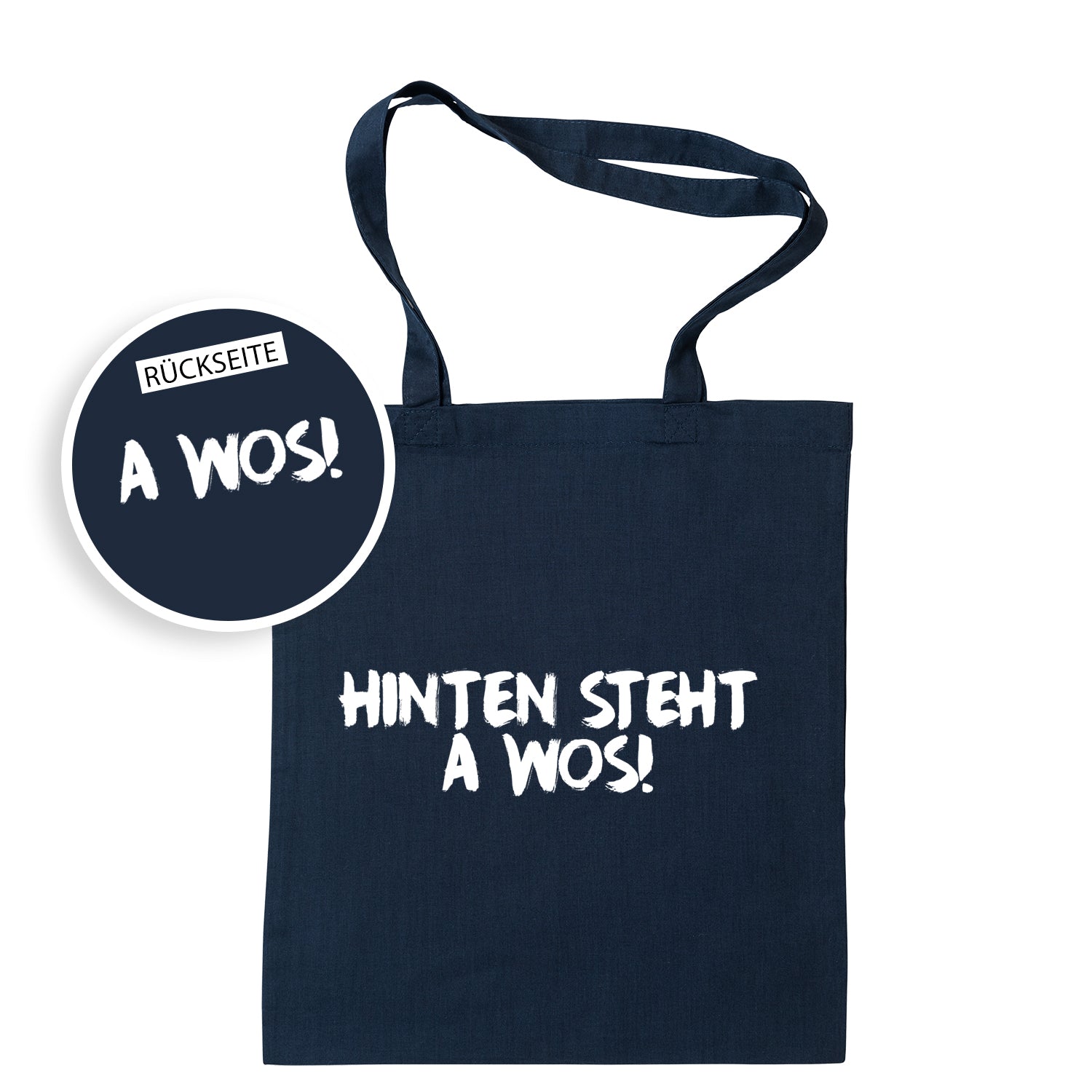 Tasche "A Wos!" - meinherzschlag.de