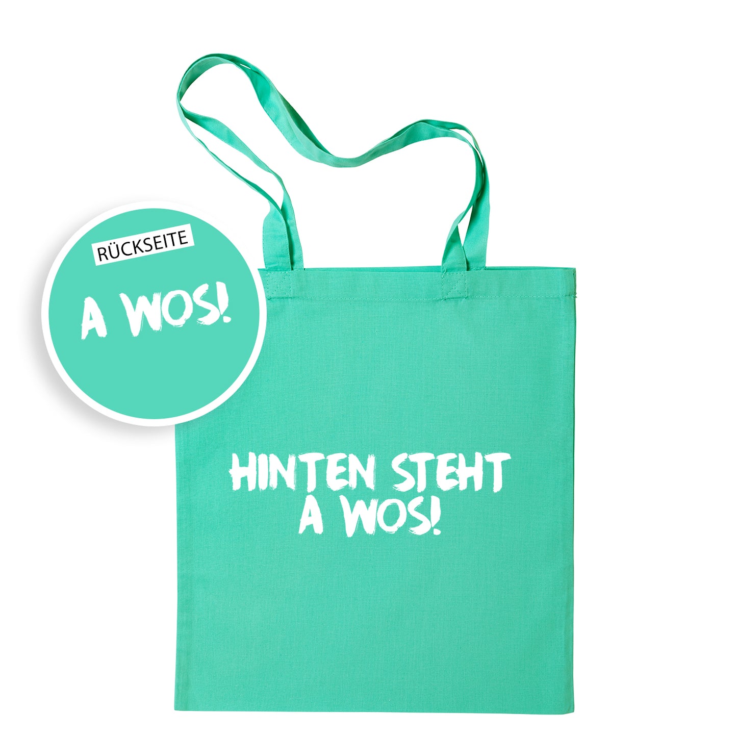 Tasche "A Wos!" - meinherzschlag.de
