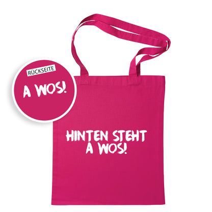 Tasche "A Wos!" - meinherzschlag.de