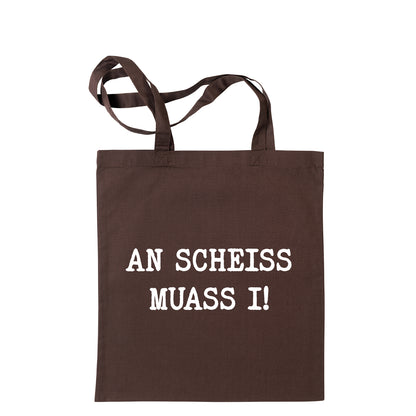 Tasche "An Scheiss muass i!" - meinherzschlag.de