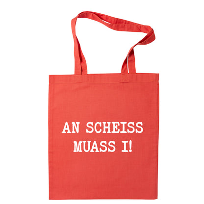 Tasche "An Scheiss muass i!" - meinherzschlag.de