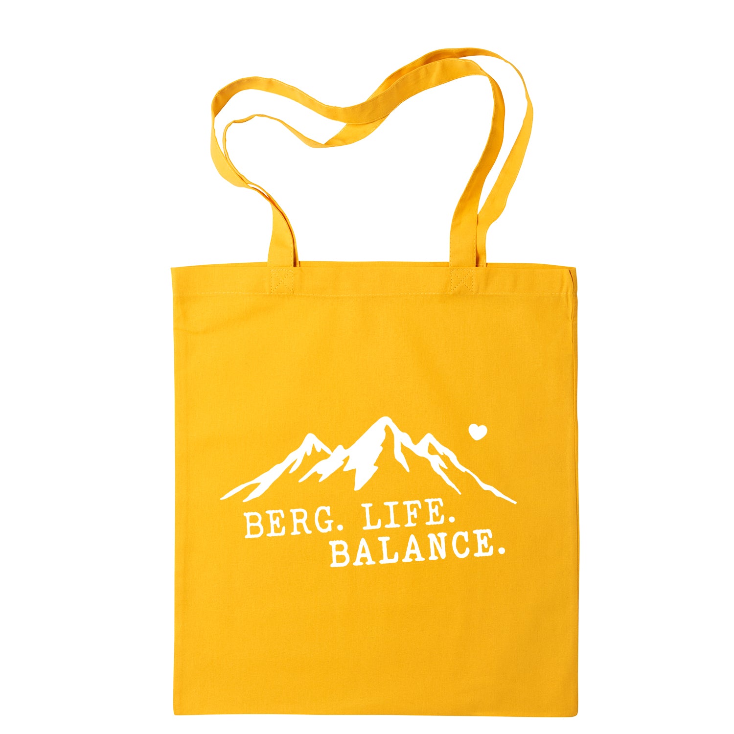 Tasche "Berg. Life. Balance." - meinherzschlag.de
