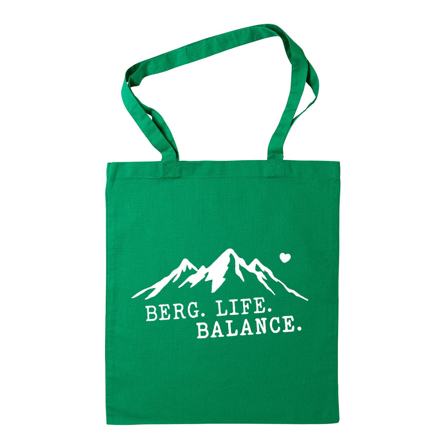 Tasche "Berg. Life. Balance." - meinherzschlag.de