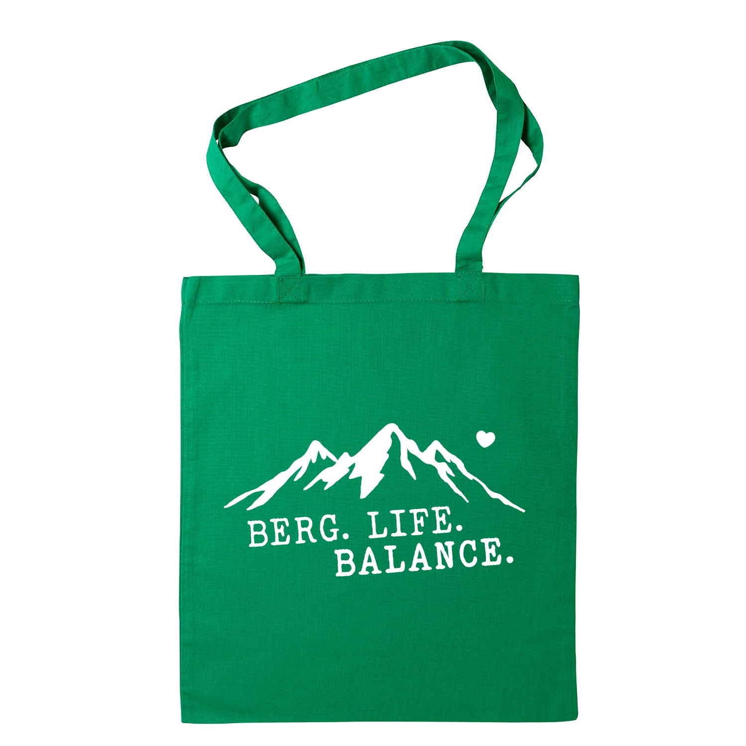 Tasche "Berg. Life. Balance." - meinherzschlag.de