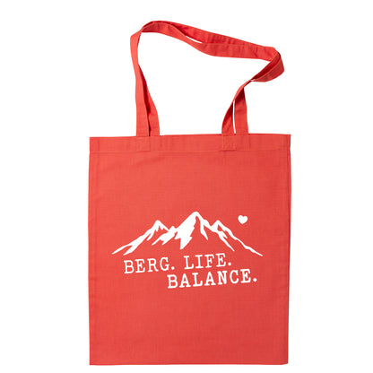 Tasche "Berg. Life. Balance." - meinherzschlag.de