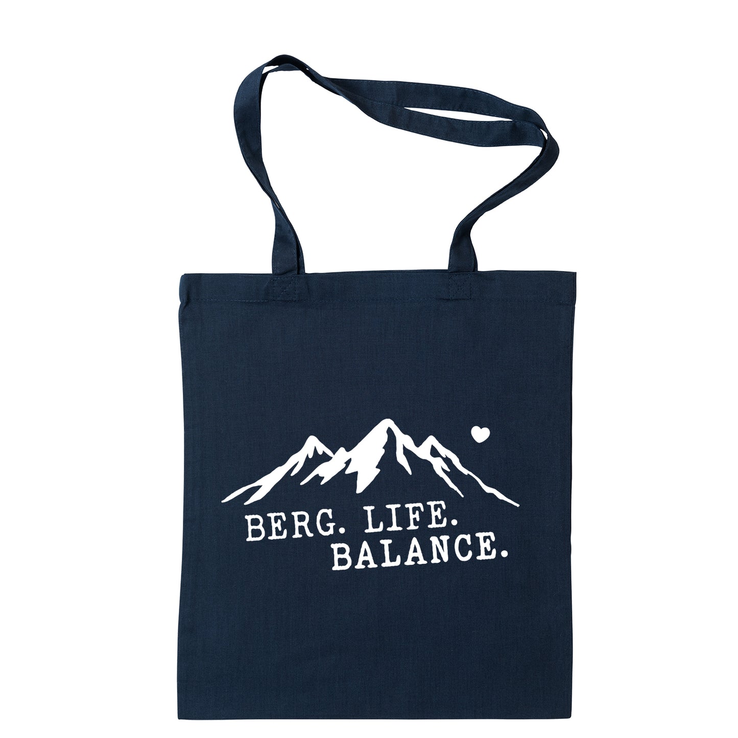 Tasche "Berg. Life. Balance." - meinherzschlag.de