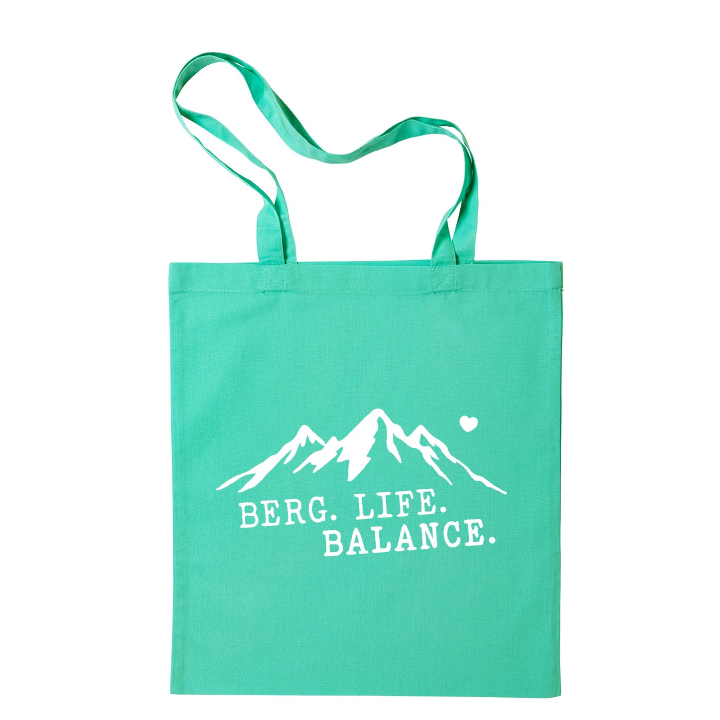 Tasche "Berg. Life. Balance." - meinherzschlag.de