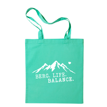 Tasche "Berg. Life. Balance." - meinherzschlag.de