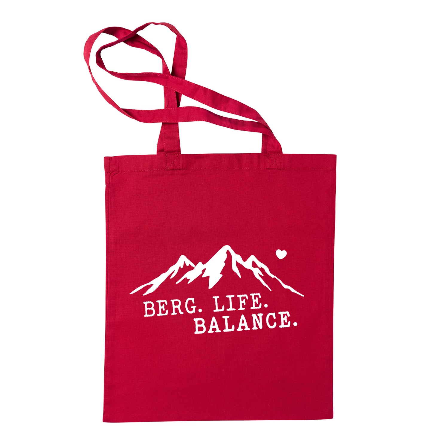 Tasche "Berg. Life. Balance." - meinherzschlag.de