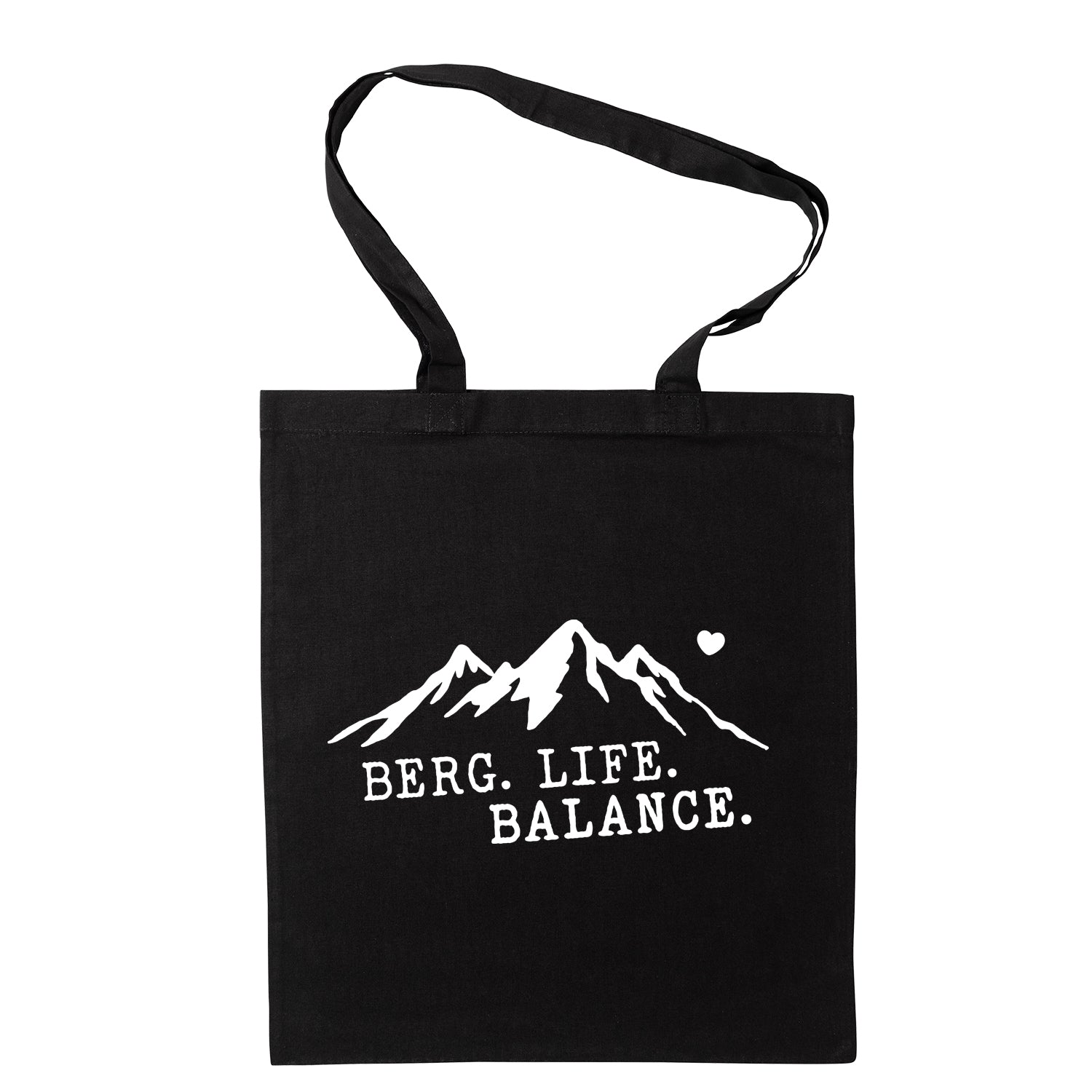Tasche "Berg. Life. Balance." - meinherzschlag.de