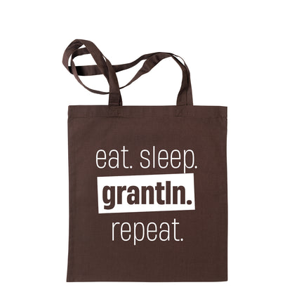 Tasche "Eat. Sleep. Grantln. Repeat." - meinherzschlag.de