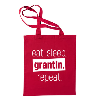 Tasche "Eat. Sleep. Grantln. Repeat." - meinherzschlag.de