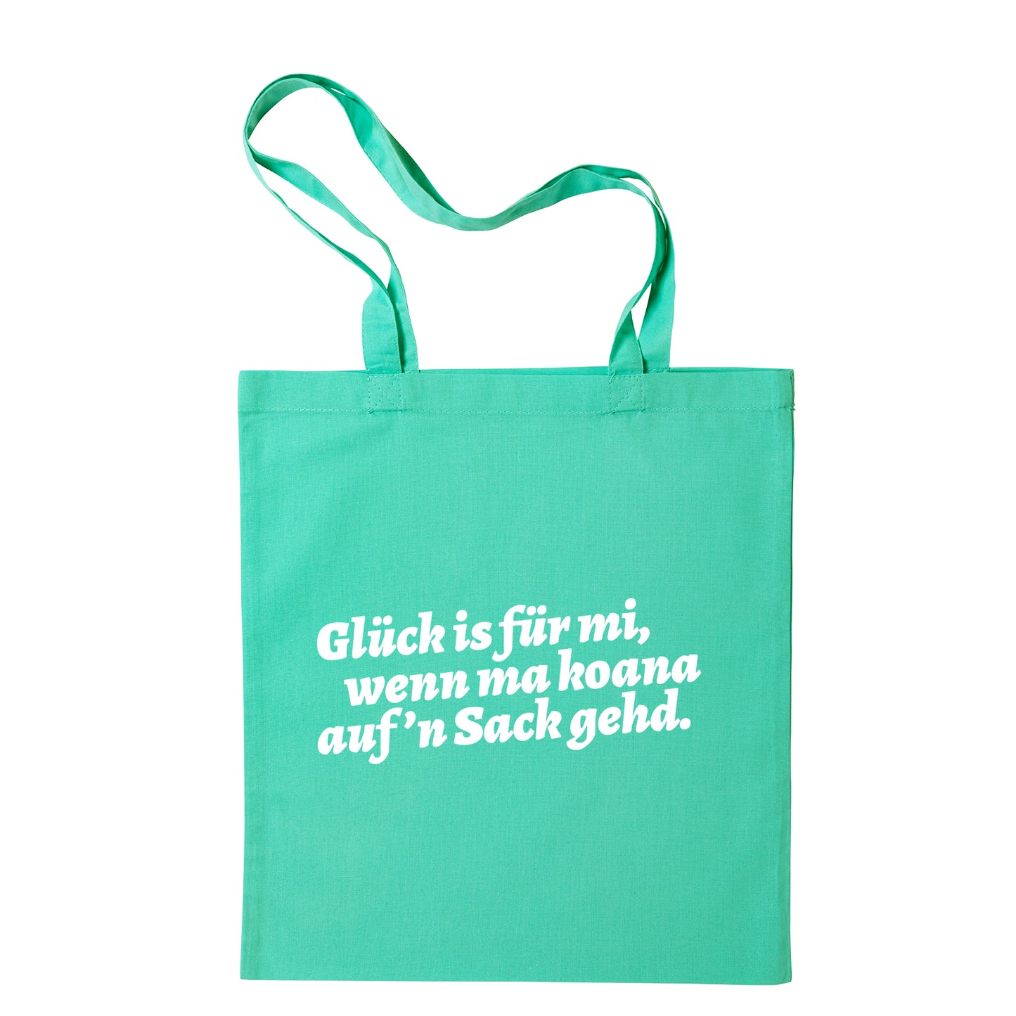 Tasche "Glück is für mi" - meinherzschlag.de