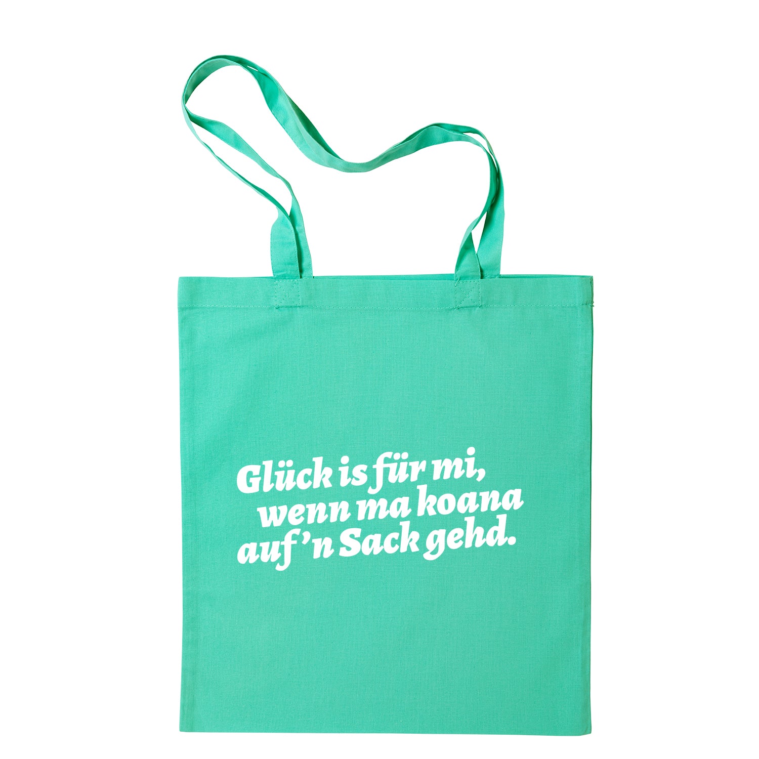 Tasche "Glück is für mi" - meinherzschlag.de