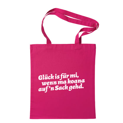 Tasche "Glück is für mi" - meinherzschlag.de
