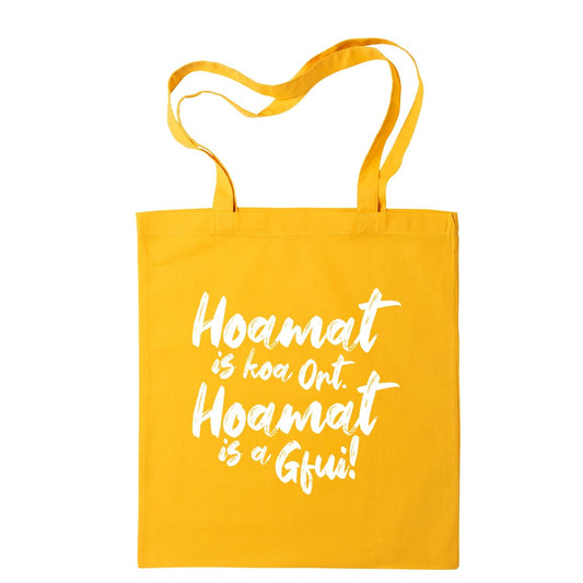 Tasche "Hoamat is a Gfui" - meinherzschlag.de