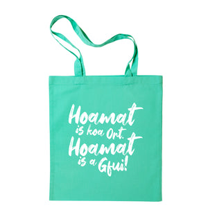 Tasche "Hoamat is a Gfui" - meinherzschlag.de