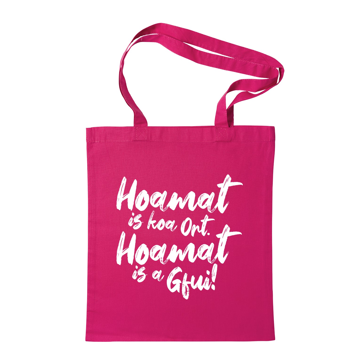 Tasche "Hoamat is a Gfui" - meinherzschlag.de