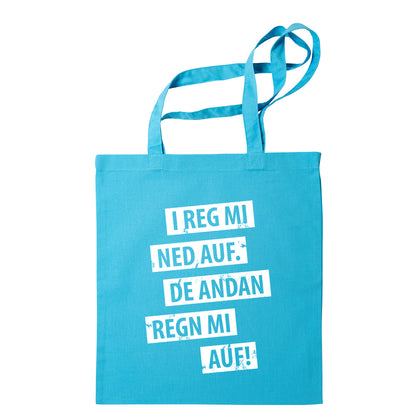 Tasche "I reg mi ned auf" - meinherzschlag.de