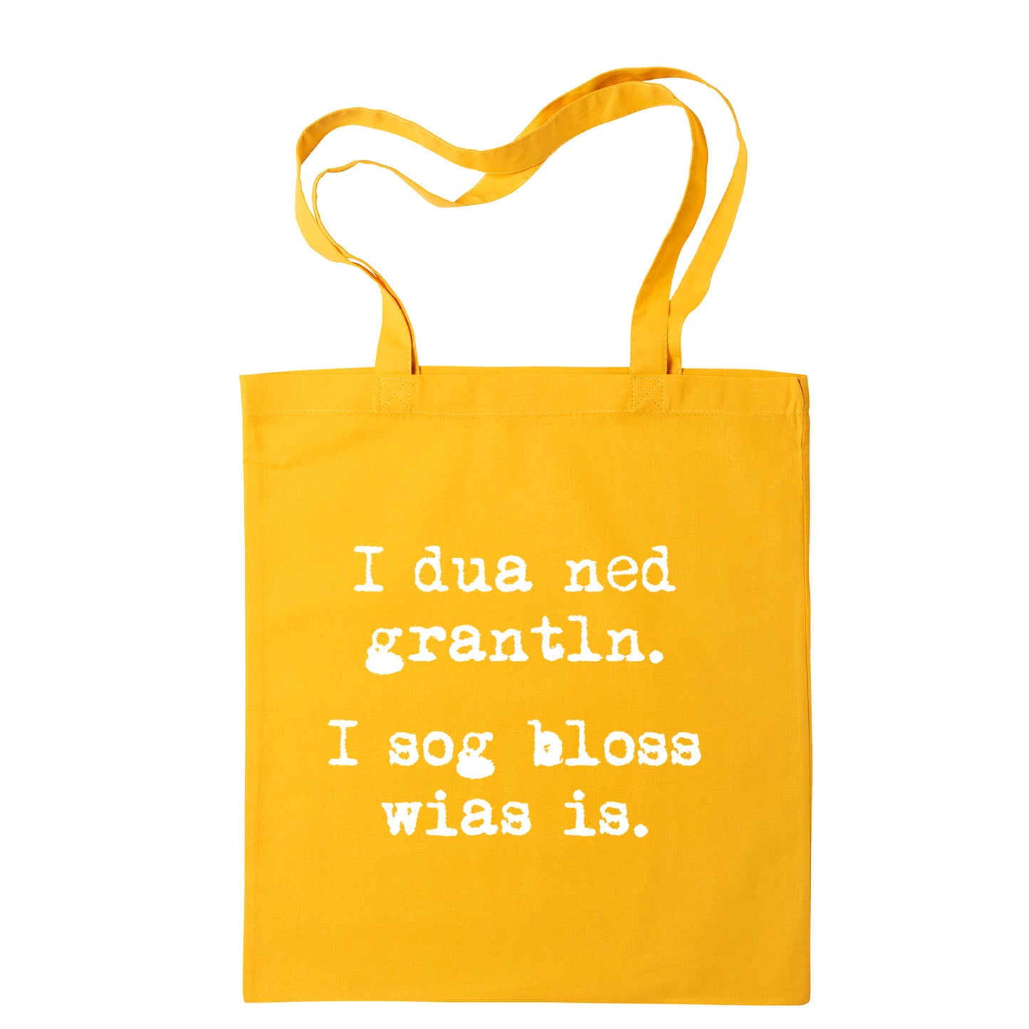 Tasche "I sog bloss wia's is" - meinherzschlag.de