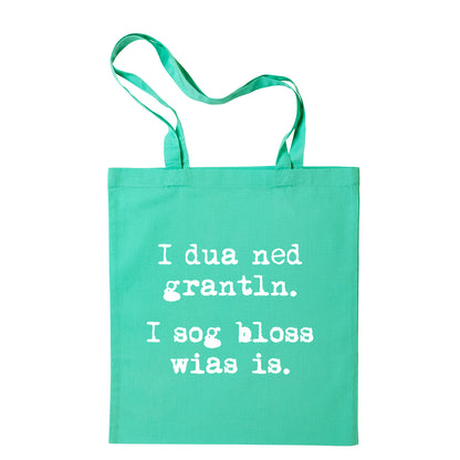Tasche "I sog bloss wia's is" - meinherzschlag.de