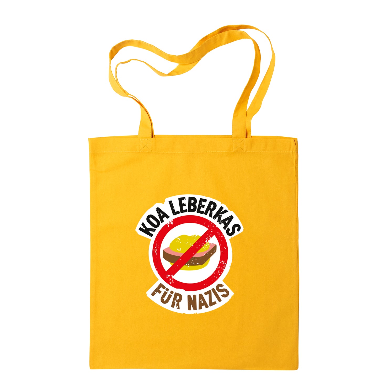 Tasche "Koa Leberkas für Nazis!"