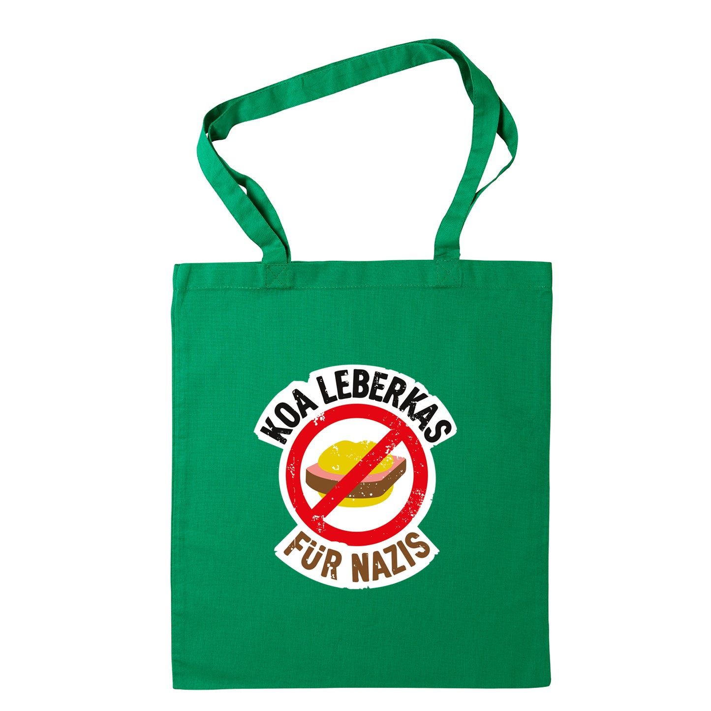 Tasche "Koa Leberkas für Nazis!"