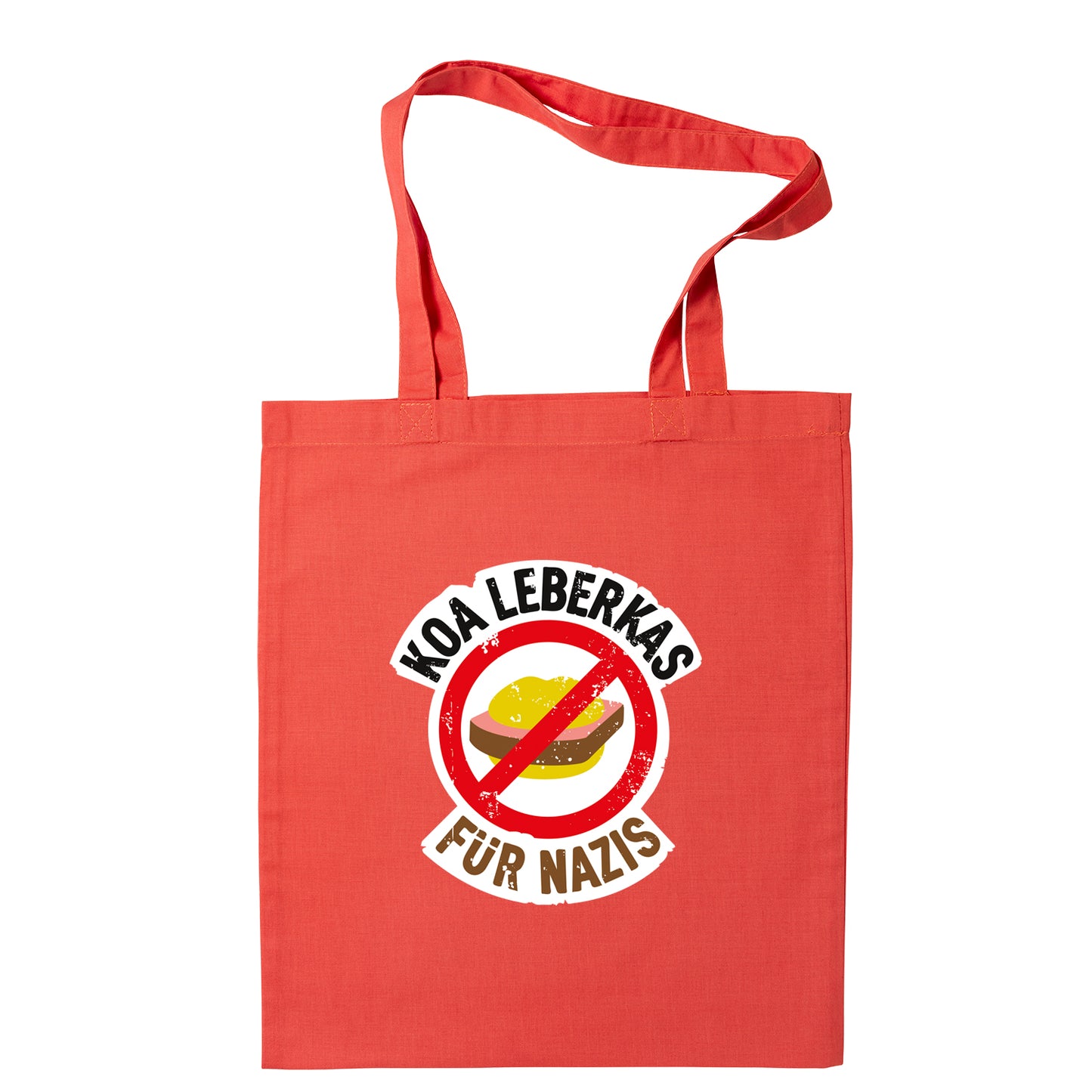 Tasche "Koa Leberkas für Nazis!"