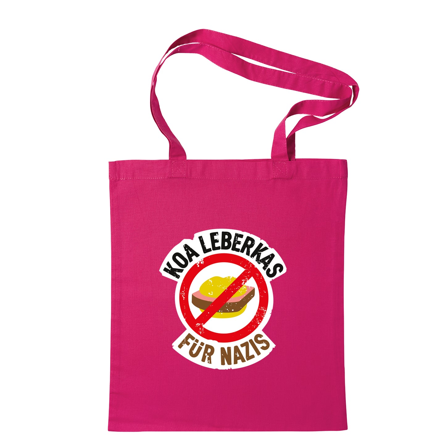 Tasche "Koa Leberkas für Nazis!"