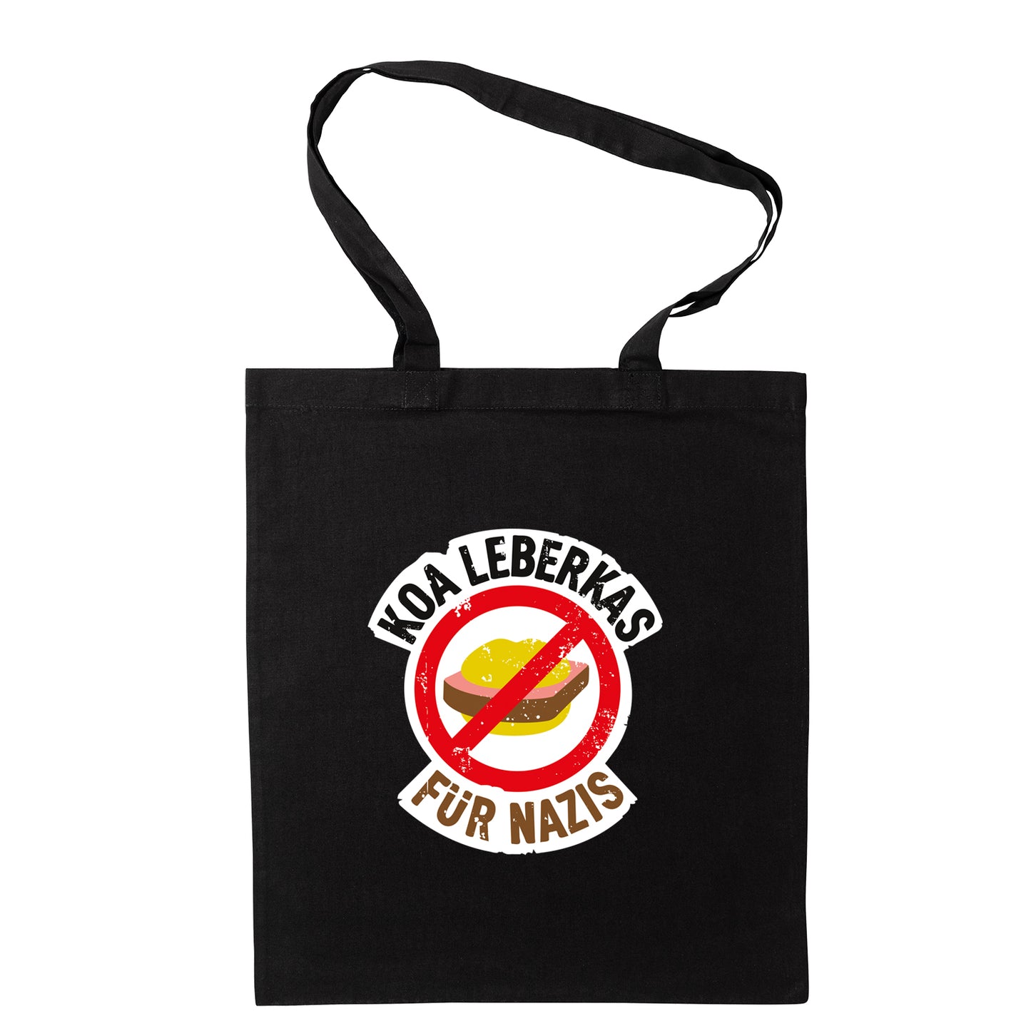 Tasche "Koa Leberkas für Nazis!"