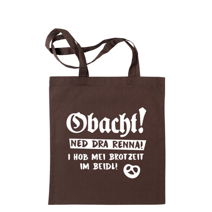 Tasche "Ned dra renna!" - meinherzschlag.de