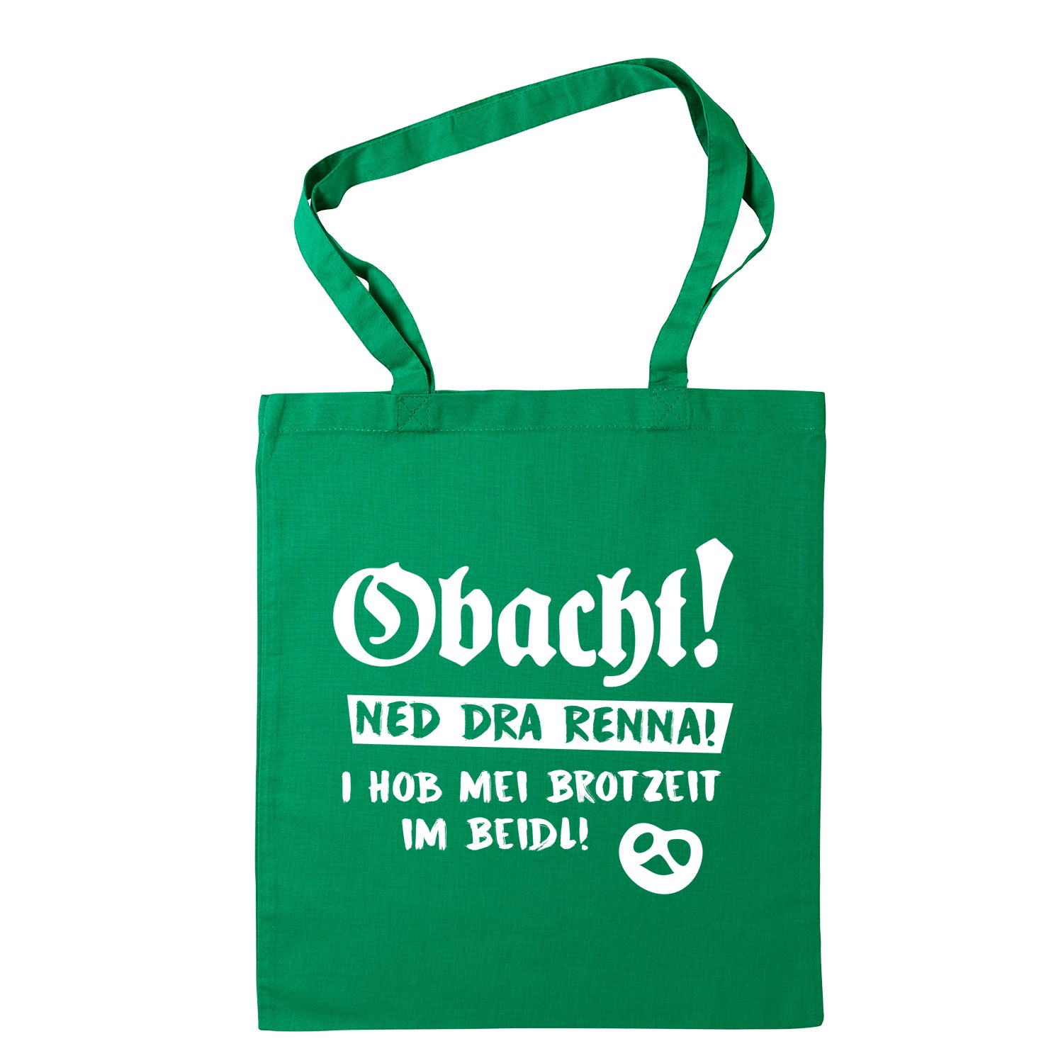Tasche "Ned dra renna!" - meinherzschlag.de