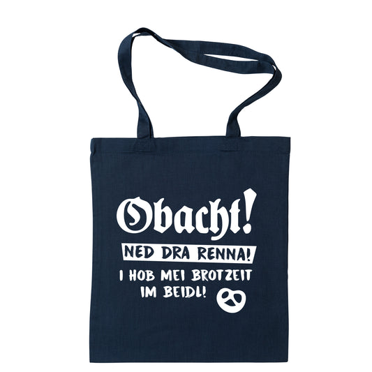 Tasche "Ned dra renna!" - meinherzschlag.de