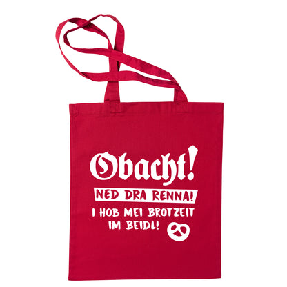 Tasche "Ned dra renna!" - meinherzschlag.de